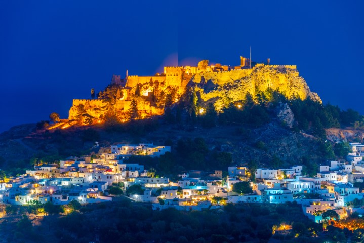 Lindos at Night (3)