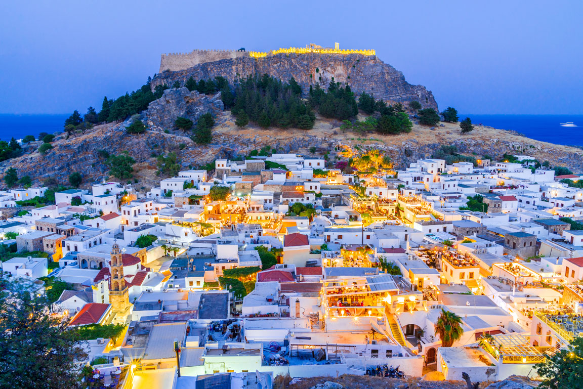 Lindos at Night (4)